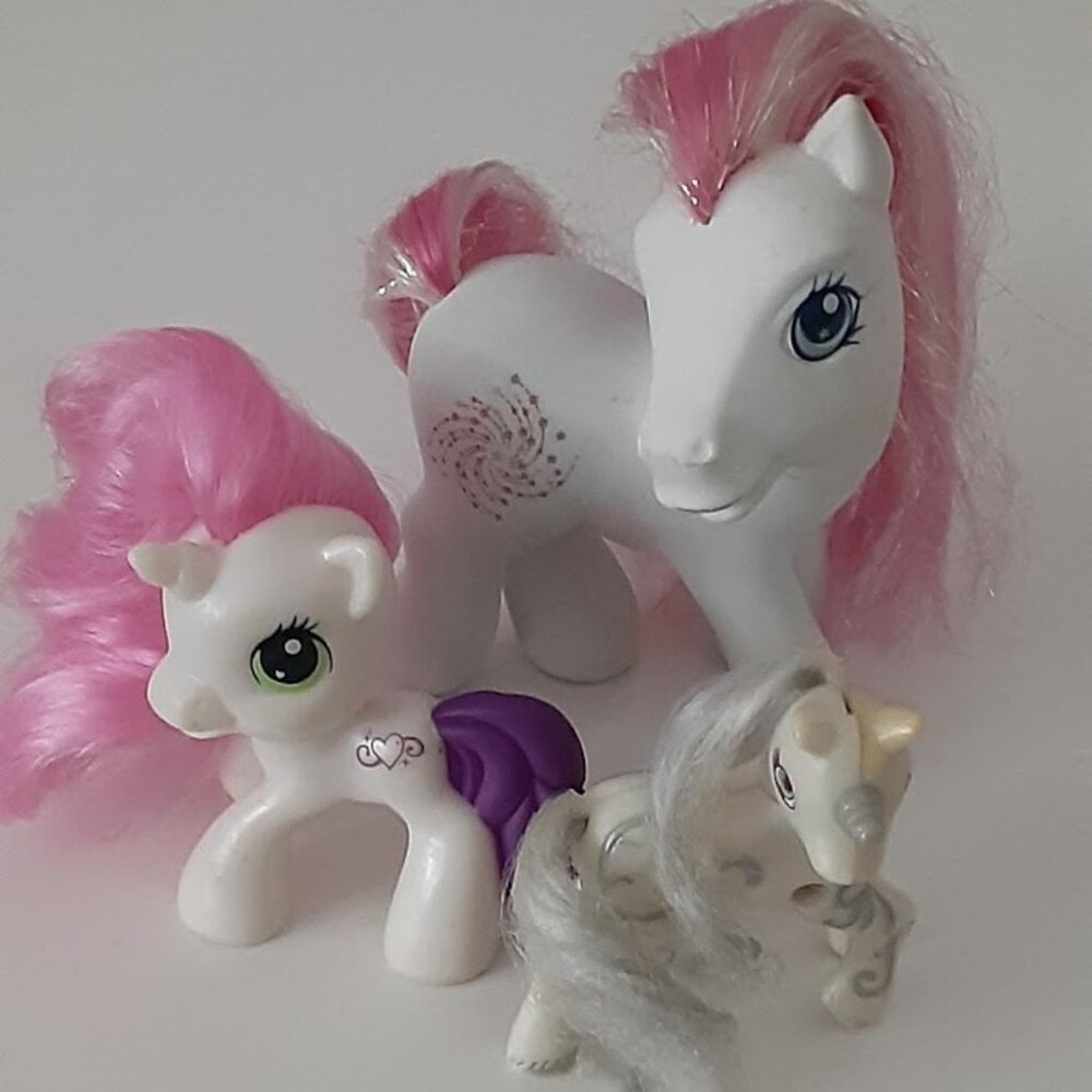 My Little Pony (3) plus (1) Bonus